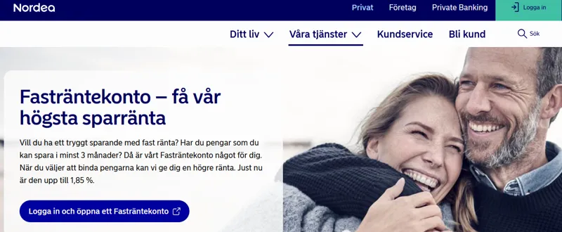 Så ser läget ut för fasträntekonton – Nordea i fokus