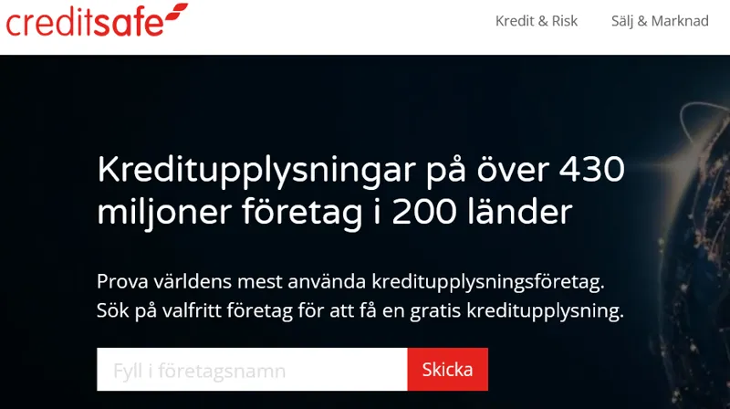 Vanliga kreditupplysningsföretag som används i stället för UC