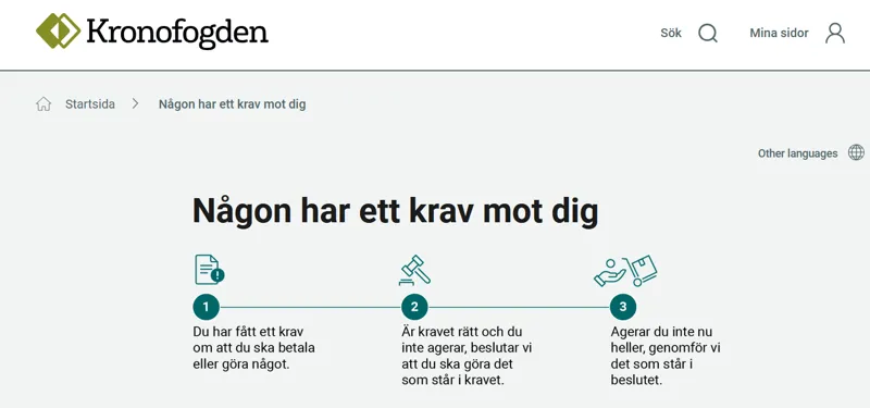 Låna pengar när skulder finns hos Kronofogden