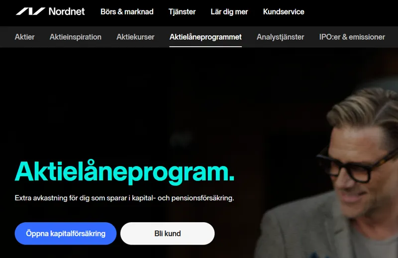 Nordnet aktielån och hur modellen skiljer sig